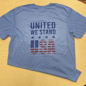 United We Stand Syberg's Tshirt Blue