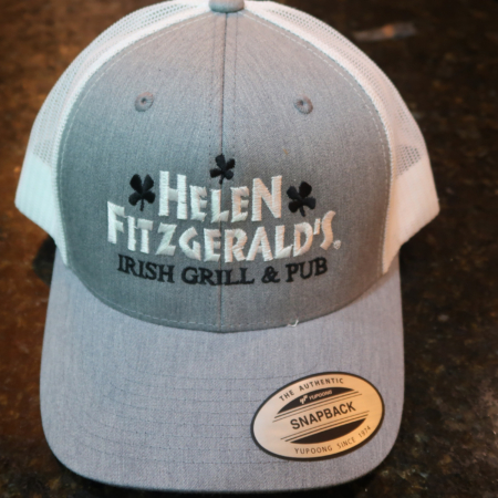 Helen Fitzgerald Grey/White Trucker Hat