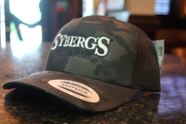Sybergs Black Camo Trucker Hat
