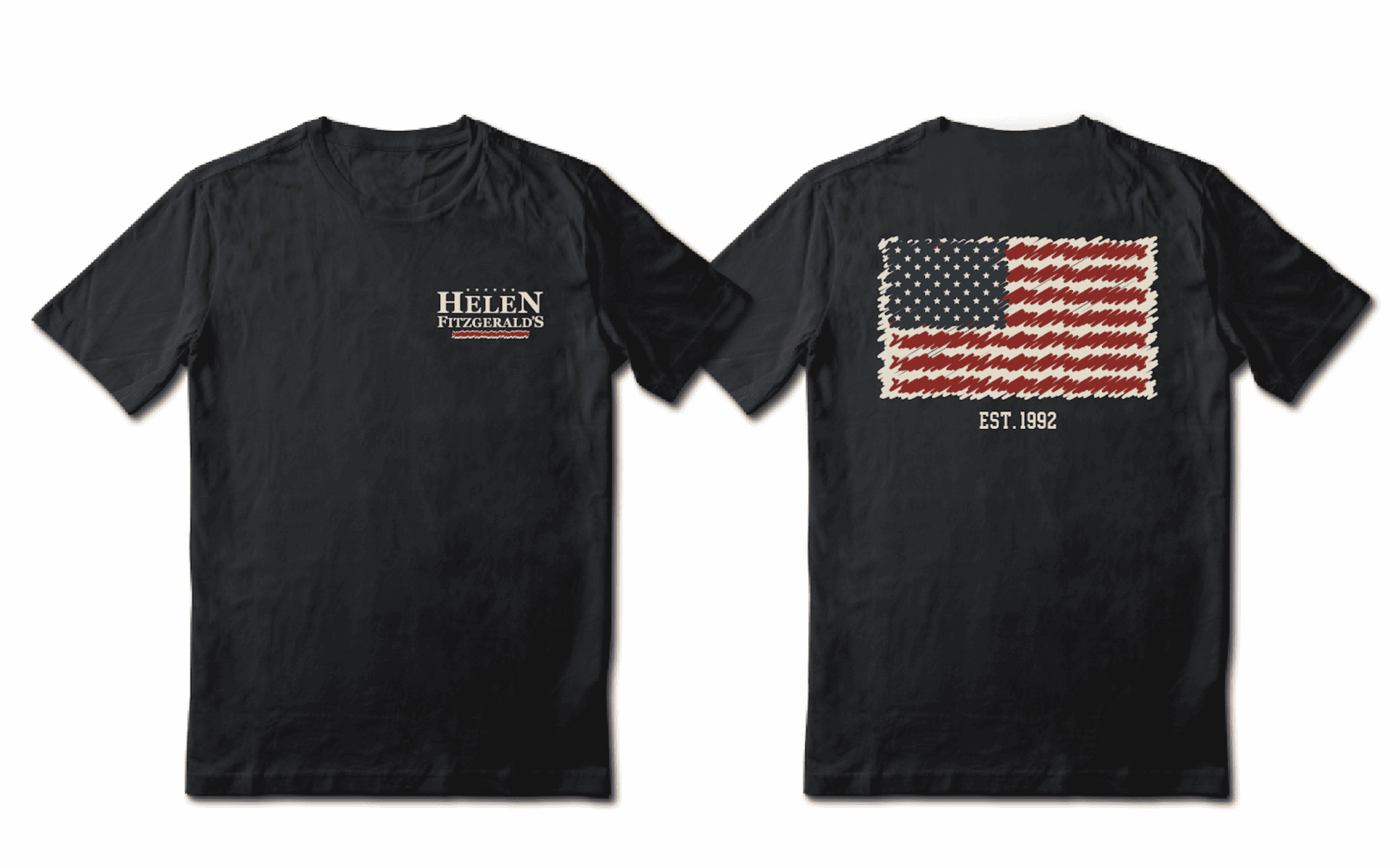 Helen's Americana Flag Tshirt